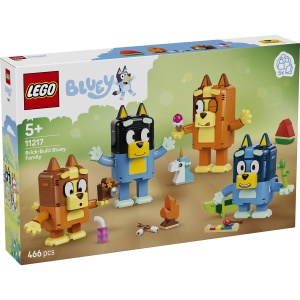Set LEGO Bluey - Familia lui Blue din cărămizi (11217) - Img 2