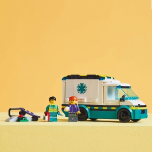 Set LEGO City - Ambulanta de urgente (60451) - Img 3