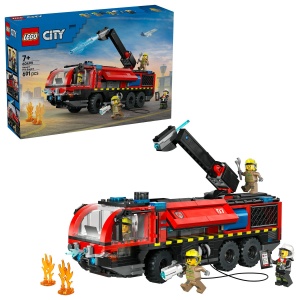 Set LEGO City - Autospecială de pompieri la aeroport (60499)