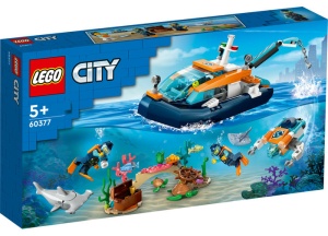Set LEGO City - Barca pentru scufundari (60377) - Img 2