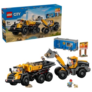 Set LEGO City - Camion basculant și încărcător frontal (60494)