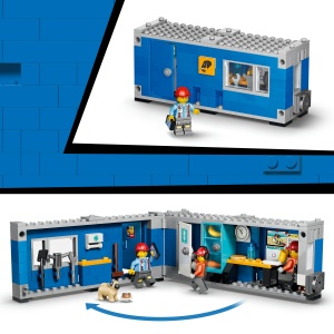 Set LEGO City - Camion basculant și încărcător frontal (60494) - Img 8