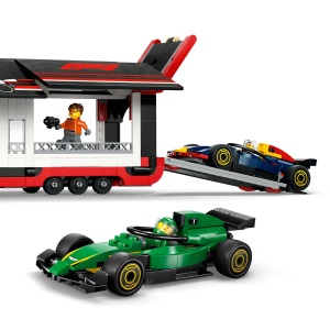 Set LEGO City - Camion F1 cu masinile F1 RB20 si AMR24 (60445) - Img 6