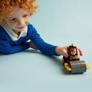 Set LEGO City - Cilindru compactor de santier (60401) - Img 8