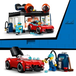 Set LEGO City - Spălătorie auto drive-thru (60497) - Img 8