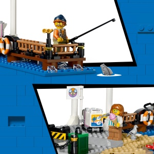 Set LEGO City - Tramvai de plajă clasic (60506) - Img 8