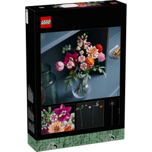 Set LEGO Creator Expert - Buchet de flori roz (10342) - Img 4