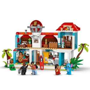 Set LEGO Disney - Casa de pe plaja a lui Lilo si Stitch (43268) - Img 4