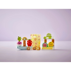 Set LEGO DUPLO - Piata cu produse organice (10983) - Img 5
