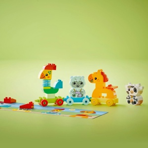 Set LEGO DUPLO - Tren cu animale (10412) - Img 5