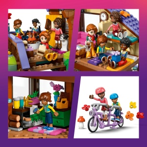 Set LEGO Friends - Cabană primitoare în pădure toamna (42705) - Img 6