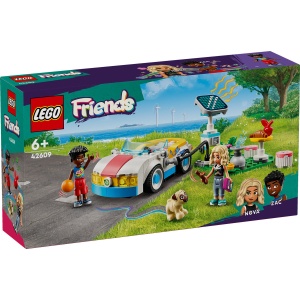 Set LEGO Friends - Masina electrica si statie de incarcat (42609) - Img 2