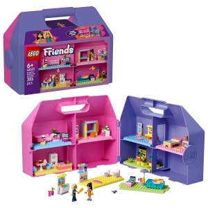Set LEGO Friends - Valiză-căsuță de păpuși creativă (42697)