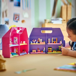 Set LEGO Friends - Valiză-căsuță de păpuși creativă (42697) - Img 4