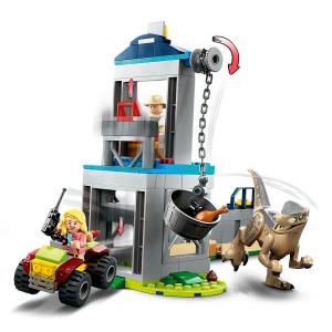Set LEGO Jurassic World - Evadarea dinozaurului Velociraptor (76957) - Img 7