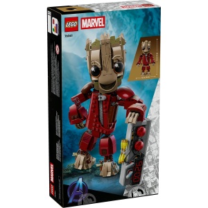Set LEGO Marvel Super Heroes - Groot în uniformă Ravager (76341) - Img 3
