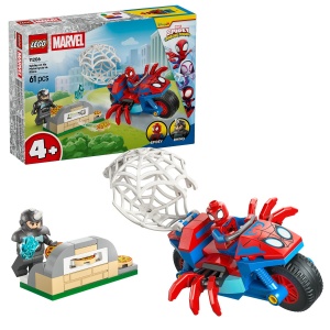 Set LEGO Marvel Super Heroes - Spidey pe motocicletă vs Rhino (11206) - Img 1