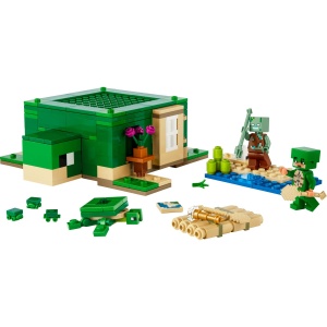 Set LEGO Minecraft - Casa de pe plaja testoaselor (21254) - Img 6