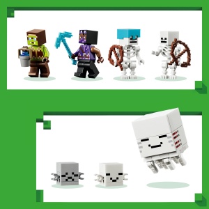 Set LEGO Minecraft - Stație de mobi Ghast (21597) - Img 7