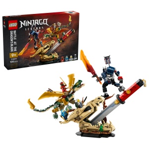 Set LEGO Ninjago - Bătălia de la Sabia Dragonului (71871)