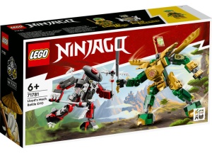 Set LEGO Ninjago - Lupta cu robotul EVO al lui Lloyd (71781) - Img 2