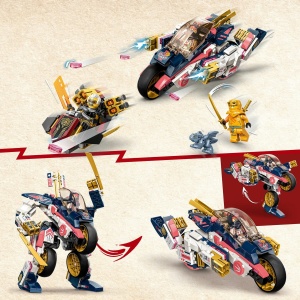 Set LEGO Ninjago - Motocicleta-robot a Sorei (71792) - Img 7