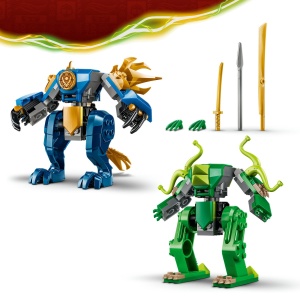 Set LEGO Ninjago - Robotul dragon al lui Jay în luptă (71853) - Img 4