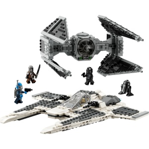 Set LEGO Star Wars - Fang Fighter mandalorian vs TIE Interceptor (75348) - Img 6