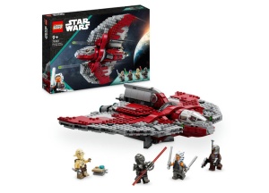 Set LEGO Star Wars - Naveta Jedi T-6 a lui Ahsoka (75362)
