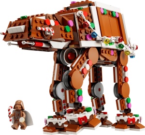 Set LEGO Star Wars - Vehicul de lupta AT-AT cu aspect de turta dulce (40806) - Img 3