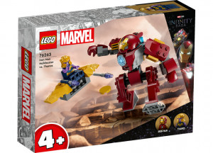 Set LEGO Super Heroes - Iron Man Hulkbuster vs Thanos (76263) - Img 2