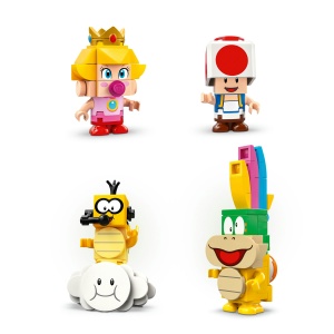 Set LEGO Super Mario - Mario Kart™ – Set Baby Peach si Grand Prix (72036) - Img 4