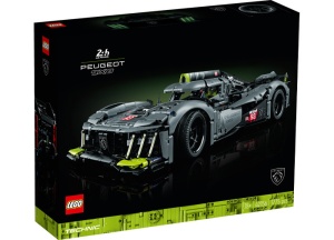 Set LEGO Technic - Peugeot 9x8 24H Le Mans Hybrid Hypercar (42156) - Img 2