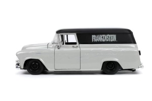 Set Masinuta 1957 Chevy Suburban Si Figurina Frankenstein - Img 7