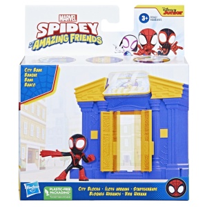Spidey Prietenii Extraordinari City Bloks Set De Constructie Banca - Img 2