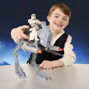Star Wars Mandalorian Si Grogu Action Verse Set Figurina Imperial Driver Si Vehicul Ar Rt Cu Accesorii - Img 3