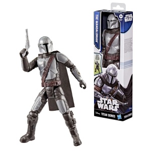 Star Wars Titan Series Figurina Mandalorianul 30Cm - Img 5