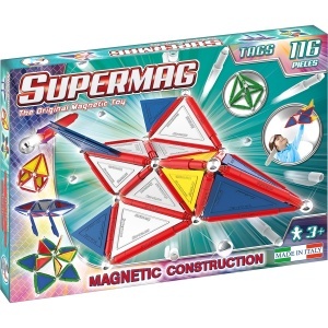 Supermag Primary - Set Constructie 116 Piese