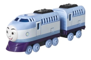 Thomas Locomotiva Cu Vagon Push Along Kenji - Img 5
