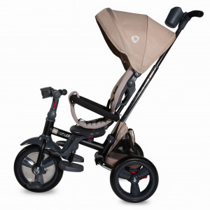 Tricicleta multifunctionala 4in1 cu sezut reversibil Coccolle Velo Bej - Img 4