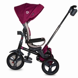 Tricicleta multifunctionala 4in1 cu sezut reversibil Coccolle Velo Violet - Img 8