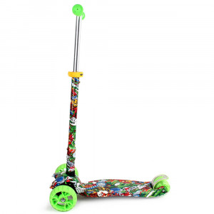 Trotineta Chipolino Croxer Evo green grafitti - Img 2