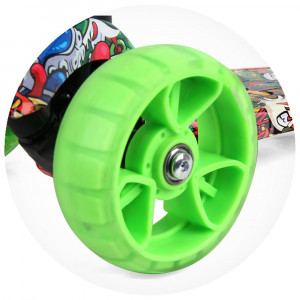 Trotineta Chipolino Croxer Evo green grafitti - Img 4
