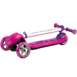 Trotineta pliabila Trunki, Roz, L / 4+ ani - Img 3