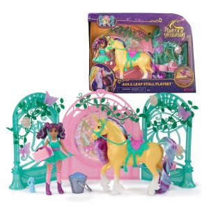 Unicorn Academy Set Papusa Ava Si Unicornul Leaf Cu Accesorii - Img 3