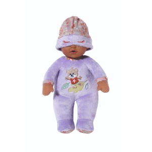 BABY born - Bebelus negru cu hainute violet 30 cm - Img 3