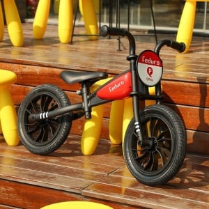 Balance bike QPlay Feduro Negru - Img 7