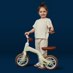 Balance bike Qplay Tech Air Alb - Img 2