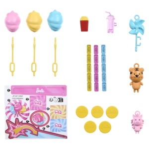 Barbie Mysteries Detectivi Pe Plaja Set Cabina De Jocuri Si Papusa Barbie Malibu Cu Accesorii - Img 4