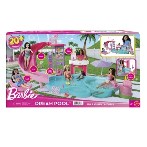 Barbie Set De Joaca Piscina De Vis Cu Accesorii